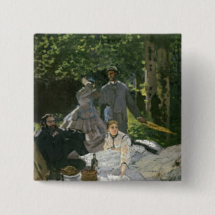 Claude Monet Dejeuner sur l'Herbe, Chailly Button