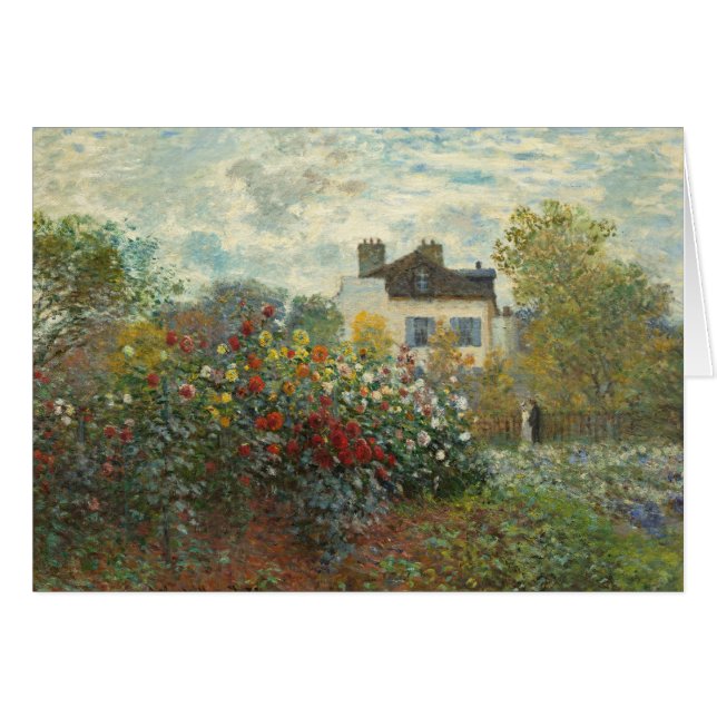 Claude Monet | Der argentinische Künstlergarten (Vorderseite (Horizontal))