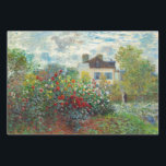 Claude Monet - Der argentinische Künstlergarten Geschenkpapier Set<br><div class="desc">The Artist's Garden in Argenteuil / A Corner of the Garden with Dahlias - Claude Monet,  Oil on Leinwand,  1873</div>