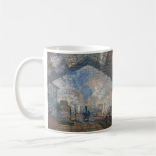 Claude Monet - Der Bahnhof Saint-Lazare Kaffeetasse