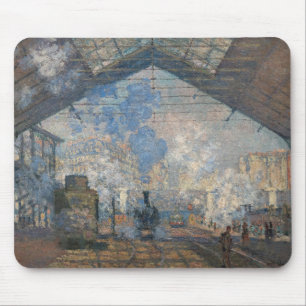 Claude Monet - Der Bahnhof Saint-Lazare Mousepad