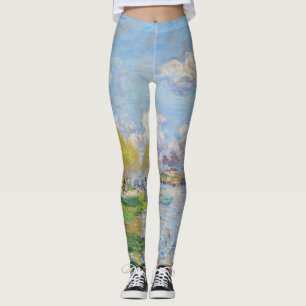 Claude Monet - Der Frühling der Seine Leggings