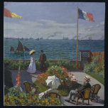 Claude Monet - Der Garten bei Sainte Adresse Art Serviette<br><div class="desc">Claude Monet - Der Garten bei Sainte Adresse. Klassische Malerei eines der weltberühmtesten Künstler.</div>
