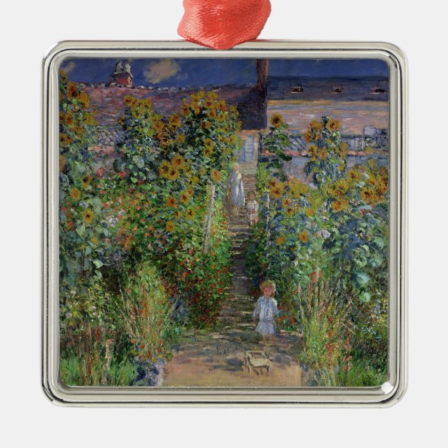 Claude Monet | der Garten des Künstlers bei Silbernes Ornament (Vorne)