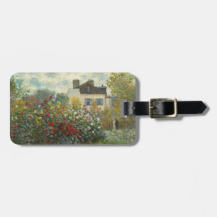 Claude Monet der Garten des Künstlers in Gepäckanhänger