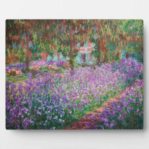 Claude Monet - Der Garten des Künstlers in Giverny Fotoplatte
