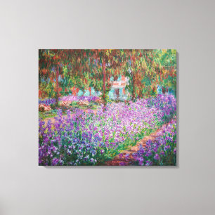 Claude Monet - Der Garten des Künstlers in Giverny Leinwanddruck