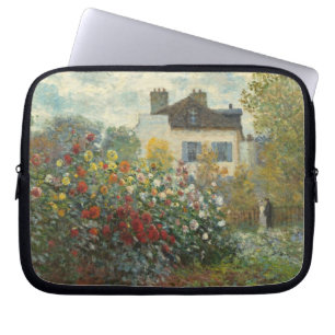 Claude Monet   der Garten des Künstlers in Laptopschutzhülle