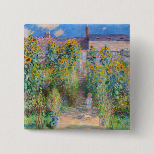 Claude Monet - Der Garten des Künstlers in Vetheui Button
