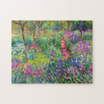 Claude Monet: Der Iris-Garten in Giverny<br><div class="desc">Ein buntes klassisches Puzzle mit dem Iris-Garten in Giverny,  gemalt vom französischen Impressionisten Claude Monet.</div>