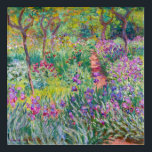 Claude Monet - Der Iris-Garten in Giverny Acryl Wandkunst<br><div class="desc">The Iris Garden at Giverny / The Artist's Garden at Giverny - Claude Monet,  1899-1900</div>