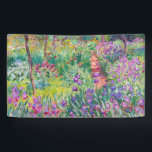 Claude Monet - Der Iris-Garten in Giverny Banner<br><div class="desc">The Iris Garden at Giverny / The Artist's Garden at Giverny - Claude Monet,  1899-1900</div>