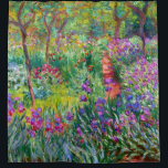 Claude Monet: Der Iris-Garten in Giverny Duschvorhang<br><div class="desc">Ein farbenfroher klassischer Duschvorhang mit dem Iris-Garten in Giverny,  gemalt vom französischen Impressionisten Claude Monet.</div>