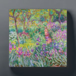 Claude Monet - Der Iris-Garten in Giverny Fotoplatte<br><div class="desc">The Iris Garden at Giverny / The Artist's Garden at Giverny - Claude Monet,  1899-1900</div>