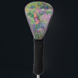 Claude Monet - Der Iris-Garten in Giverny Golf Headcover<br><div class="desc">The Iris Garden at Giverny / The Artist's Garden at Giverny - Claude Monet,  1899-1900</div>