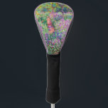 Claude Monet - Der Iris-Garten in Giverny Golf Headcover<br><div class="desc">The Iris Garden at Giverny / The Artist's Garden at Giverny - Claude Monet,  1899-1900</div>