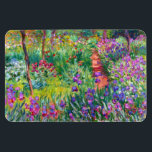 Claude Monet: Der Iris-Garten in Giverny Magnet<br><div class="desc">Ein farbenfroher,  flexibler Magnet mit dem Iris-Garten von Giverny,  gemalt vom französischen Impressionisten Claude Monet.</div>