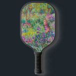 Claude Monet - Der Iris-Garten in Giverny Pickleball Schläger<br><div class="desc">The Iris Garden at Giverny / The Artist's Garden at Giverny - Claude Monet,  1899-1900</div>