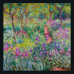 Claude Monet - Der Iris-Garten in Giverny Poster<br><div class="desc">The Iris Garden at Giverny / The Artist's Garden at Giverny - Claude Monet,  1899-1900</div>