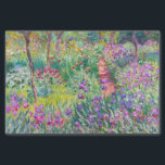 Claude Monet - Der Iris-Garten in Giverny Seidenpapier<br><div class="desc">The Iris Garden at Giverny / The Artist's Garden at Giverny - Claude Monet,  1899-1900</div>