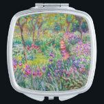 Claude Monet - Der Iris-Garten in Giverny Taschenspiegel<br><div class="desc">The Iris Garden at Giverny / The Artist's Garden at Giverny - Claude Monet,  1899-1900</div>