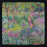 Claude Monet - Der Iris-Garten in Giverny Töpfeuntersetzer<br><div class="desc">The Iris Garden at Giverny / The Artist's Garden at Giverny - Claude Monet,  1899-1900</div>