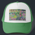 Claude Monet - Der Iris-Garten in Giverny Truckerkappe<br><div class="desc">The Iris Garden at Giverny / The Artist's Garden at Giverny - Claude Monet,  1899-1900</div>