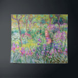 Claude Monet - Der Iris-Garten in Giverny Wandteppich<br><div class="desc">The Iris Garden at Giverny / The Artist's Garden at Giverny - Claude Monet,  1899-1900</div>