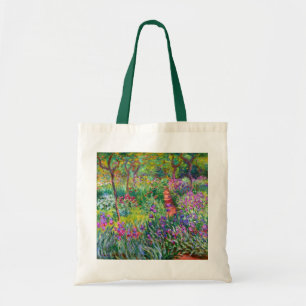 Claude Monet: Der Irisgarten in Giverny Tragetasche