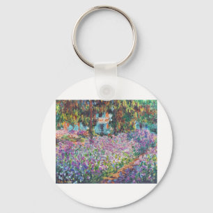 Claude Monet - Der Kunstgarten von Givern Schlüsselanhänger