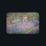 Claude Monet - Der Kunstgarten von Giverny Badematte<br><div class="desc">The Artist's Garden at Giverny / Le Jardin de l'artiste a Giverny - Claude Monet,  1900</div>
