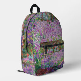 Claude Monet - Der Kunstgarten von Giverny Bedruckter Rucksack