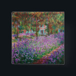 Claude Monet - Der Kunstgarten von Giverny Button<br><div class="desc">The Artist's Garden at Giverny / Le Jardin de l'artiste a Giverny - Claude Monet,  1900</div>