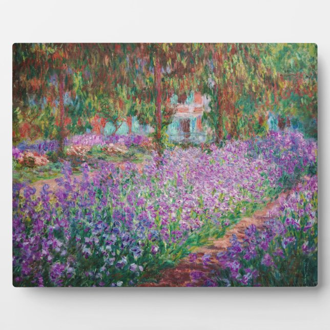 Claude Monet - Der Kunstgarten von Giverny Fotoplatte (Vorderseite)
