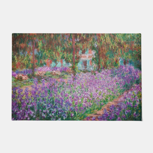 Claude Monet - Der Kunstgarten von Giverny Fußmatte (Vorderseite)