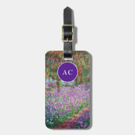 Claude Monet - Der Kunstgarten von Giverny Gepäckanhänger