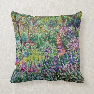 Claude Monet - Der Kunstgarten von Giverny Kissen