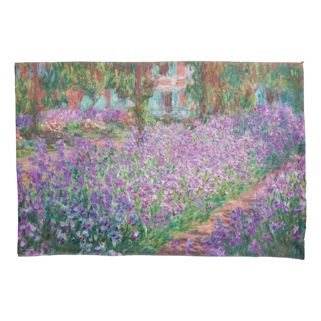 Claude Monet - Der Kunstgarten von Giverny Kissenbezug (Vorderseite)