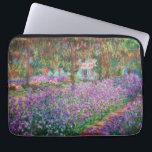 Claude Monet - Der Kunstgarten von Giverny Laptopschutzhülle<br><div class="desc">The Artist's Garden at Giverny / Le Jardin de l'artiste a Giverny - Claude Monet,  1900</div>