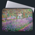 Claude Monet - Der Kunstgarten von Giverny Laptopschutzhülle<br><div class="desc">The Artist's Garden at Giverny / Le Jardin de l'artiste a Giverny - Claude Monet, 1900</div>