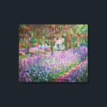 Claude Monet - Der Kunstgarten von Giverny Leinwanddruck<br><div class="desc">The Artist's Garden at Giverny / Le Jardin de l'artiste a Giverny - Claude Monet,  1900</div>