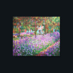 Claude Monet - Der Kunstgarten von Giverny Leinwanddruck<br><div class="desc">The Artist's Garden at Giverny / Le Jardin de l'artiste a Giverny - Claude Monet,  1900</div>