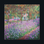 Claude Monet - Der Kunstgarten von Giverny Magnet<br><div class="desc">The Artist's Garden at Giverny / Le Jardin de l'artiste a Giverny - Claude Monet,  1900</div>