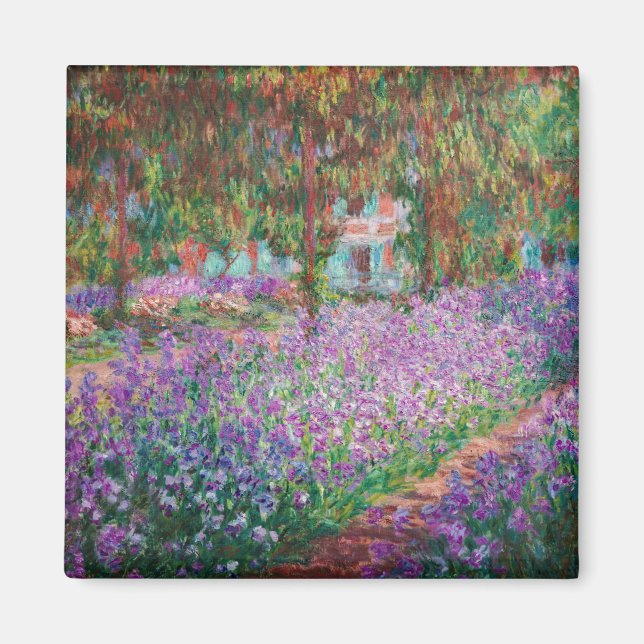 Claude Monet - Der Kunstgarten von Giverny Magnet (Vorne)