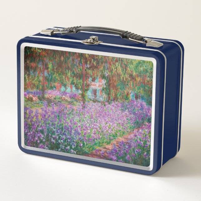 Claude Monet - Der Kunstgarten von Giverny Metall Brotdose (Vorderseite)