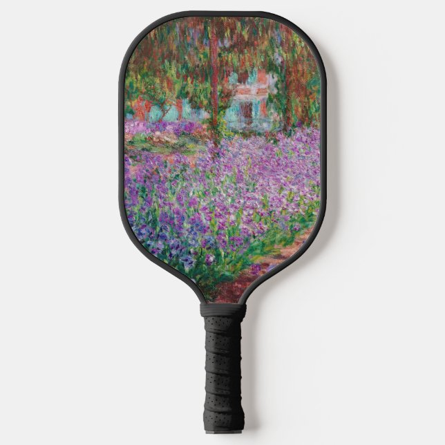 Claude Monet - Der Kunstgarten von Giverny Pickleball Schläger (Vorderseite)