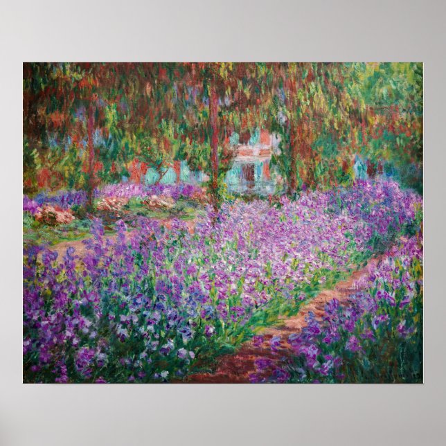 Claude Monet - Der Kunstgarten von Giverny Poster (Vorne)