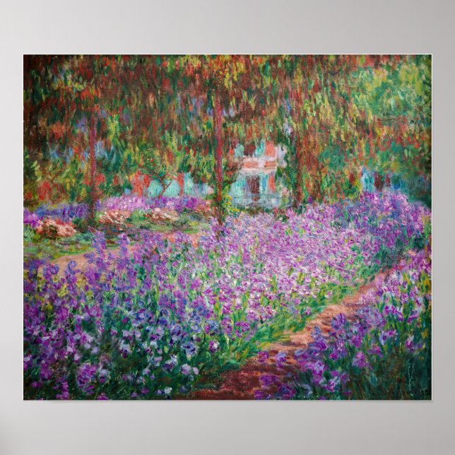 Claude Monet - Der Kunstgarten von Giverny Poster (Vorne)