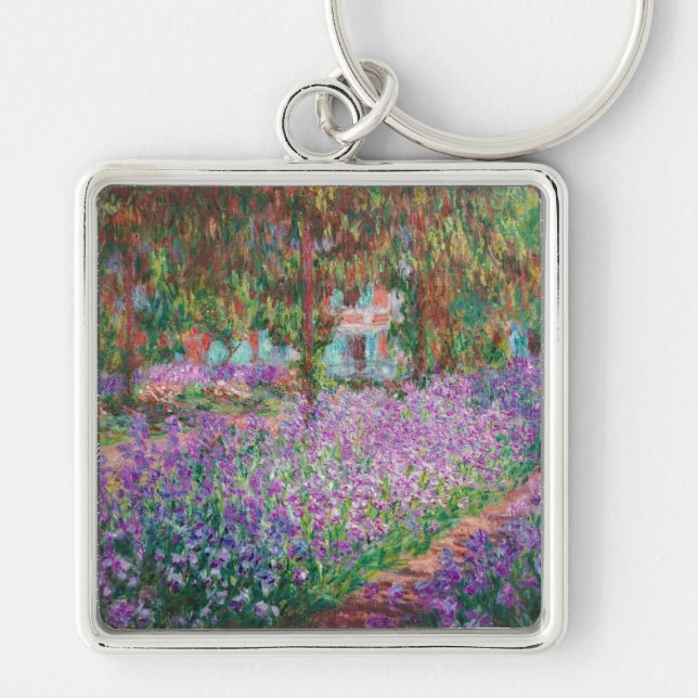 Claude Monet - Der Kunstgarten von Giverny Schlüsselanhänger (Vorne)
