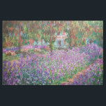 Claude Monet - Der Kunstgarten von Giverny Stoff<br><div class="desc">The Artist's Garden at Giverny / Le Jardin de l'artiste a Giverny - Claude Monet,  1900</div>